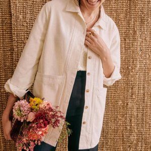 Sezane WILL JACKET in Kingdom Ecru